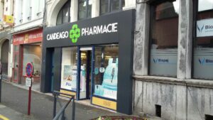 habillage façade pharmacie