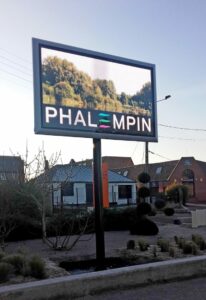 Panneau d'affichage led communal de Phalempin