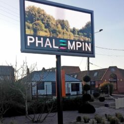 Panneau d'affichage led communal de Phalempin