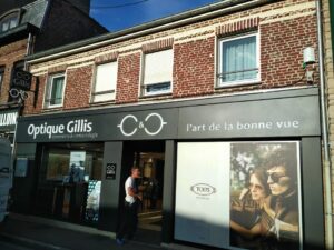 Enseigne lettres lumineuses opticien